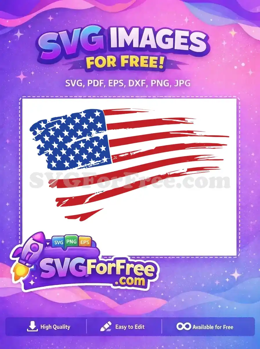 Free Distressed Flag Free Stars Stripes American Free SVG