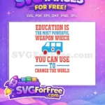 Free Education Weapon Free Ambulance Free Doctor Nurse Quotes SVG - Instant Download