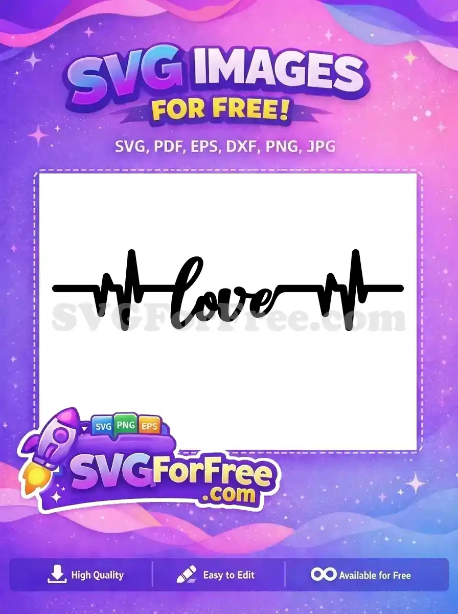 Free Heartbeat Love Free Doctor Nurse Quotes Free SVG