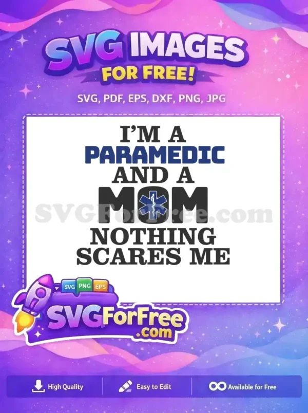 Free Paramedic Mom Free Caduceus Symbol Doctor Nurse Free SVG