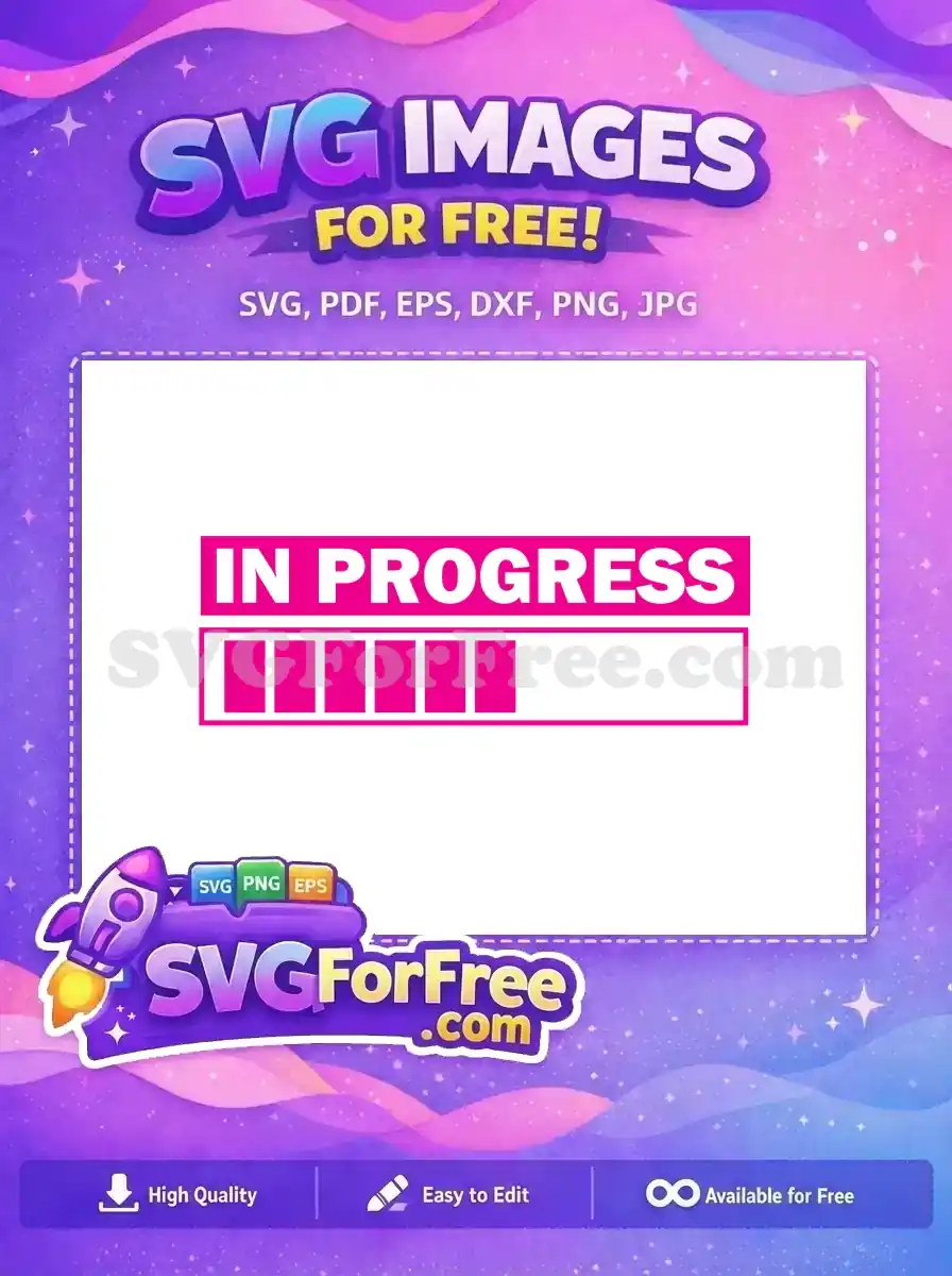 Free Pink In Progress Free Loading Bar Doctor Nurse Theme Free SVG