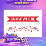 Free Red Banner Free Red Swirls Doctor Nurse Free SVG - Instant Download