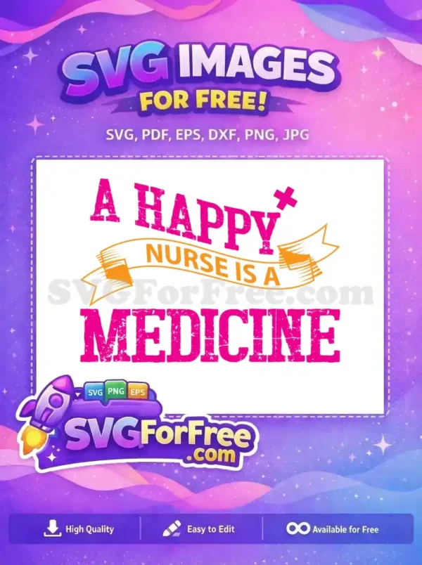 Free Happy Free Pink Orange Doctor Nurse Quotes Free SVG Free Happy Free Pink Orange Doctor Nurse Quotes Free SVG