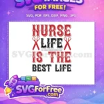 Free Nurse Life Free Red Scissors Doctor Nurse Free SVG - Instant Download