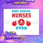 Free Best Nurses Free Red Flask Nurse Quotes Free SVG - Instant Download