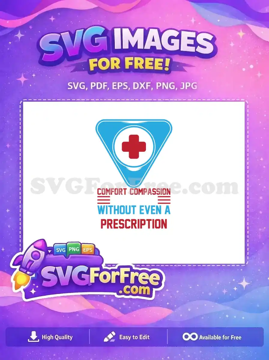 Free Blue Cross Free Compassion Doctor Nurse Quotes Free SVG