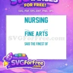 Free Teal Nursing Free Syringe Art Doctor Nurse Quotes Free SVG - Instant Download