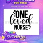 Free Beloved Nurse Quote Free Black Hearts Doctor Nurse Quotes Free SVG - Instant Download