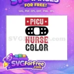Free PICU Nurse Free Band-aid Doctor Nurse Quotes Free SVG - Instant Download