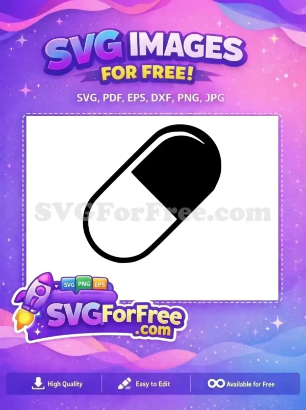 Free Black White Medicine Capsule Free Medical Health Pill Doctor Nurse Free SVG Free Black White Medicine Capsule Free Medical Health Pill Doctor Nurse Free SVG