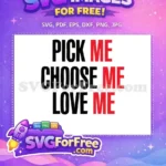 Free Pick Choose Love Free Drama Series Free SVG - Instant Download