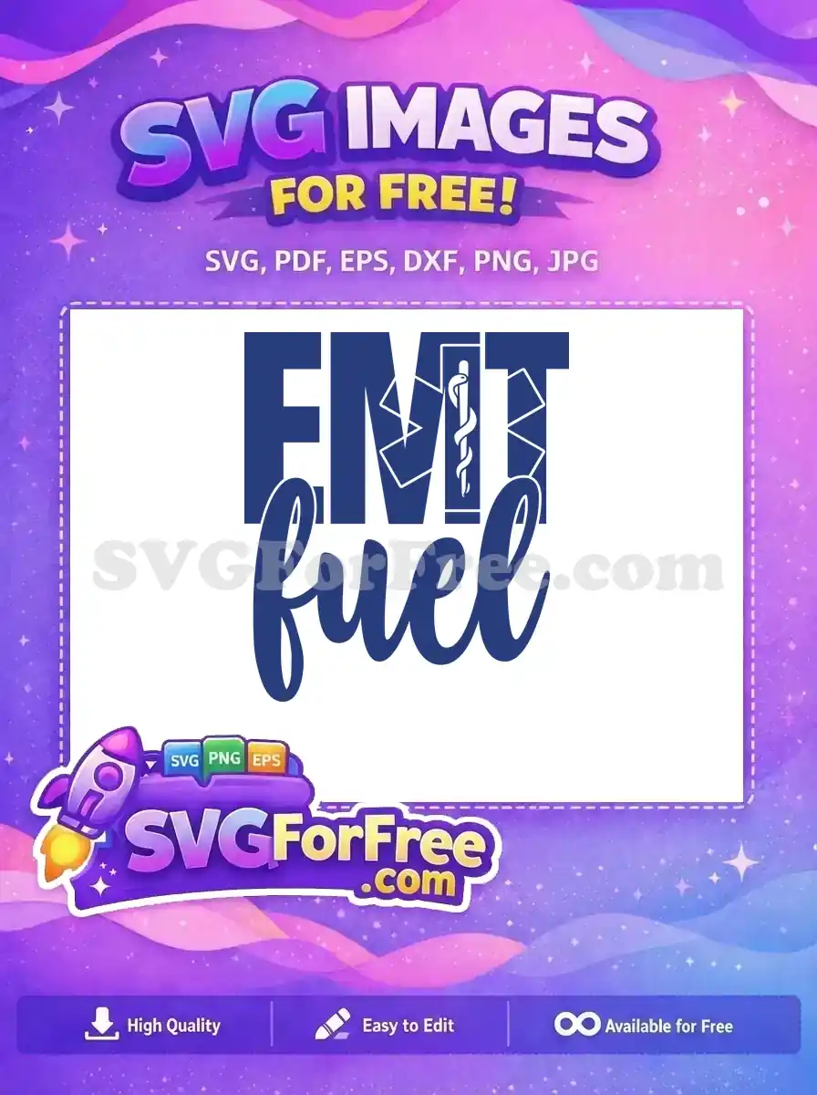 Free EMT Design Free Fuel Text Doctor Nurse Free SVG