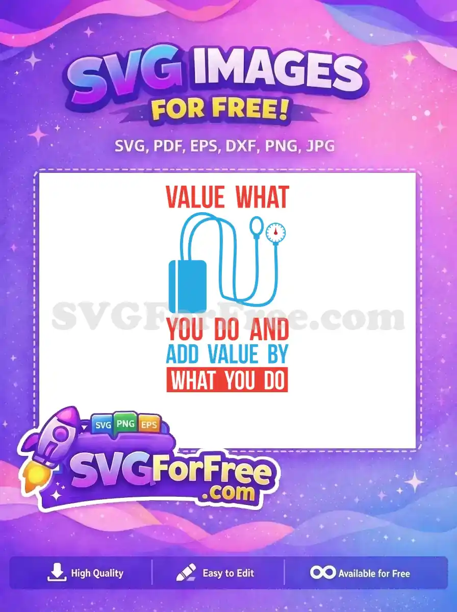 Free Blue BP Monitor Free Red Blue Quote Nurse Doctor Free SVG