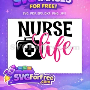 Free Black Nurse Doctor Bag Free Pink Life Quote Free SVG Free Black Nurse Doctor Bag Free Pink Life Quote Free SVG