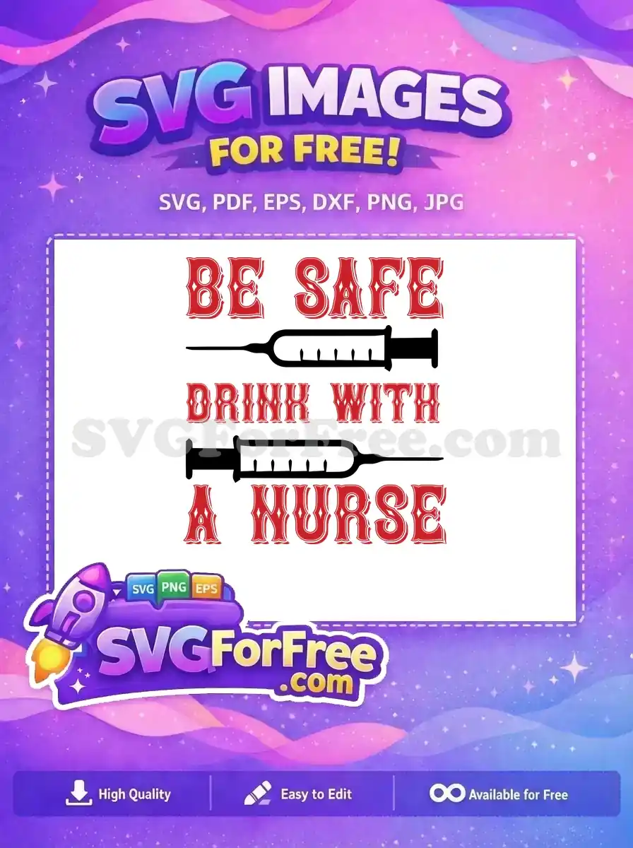 Free Red Syringe Free Nurse Quote Doctor Nurse Free SVG