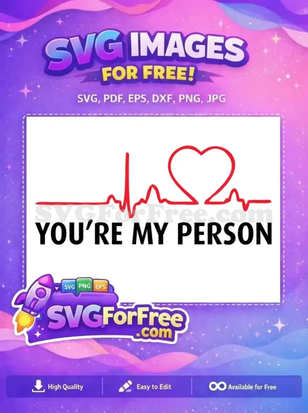 Free Red Heartbeat Free My Person Doctor Nurse Quotes Free SVG Free Red Heartbeat Free My Person Doctor Nurse Quotes Free SVG
