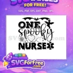 Free Spooky Bat Free Nurse Stethoscope Doctor Quotes Free SVG - Instant Download