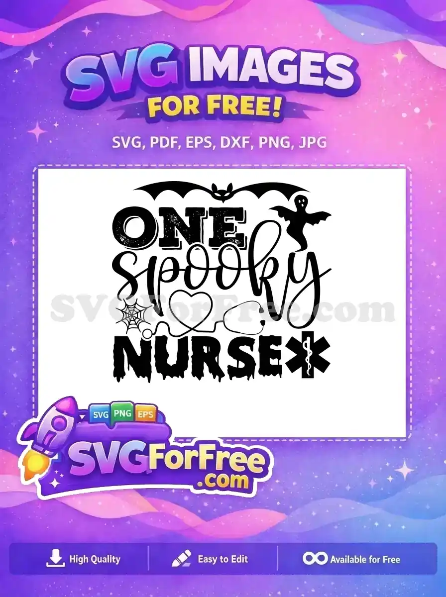 Free Spooky Bat Free Nurse Stethoscope Doctor Quotes Free SVG