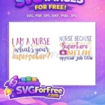 Free Superhero Free Syringe Medical Doctor Nurse Quotes Free SVG - Instant Download