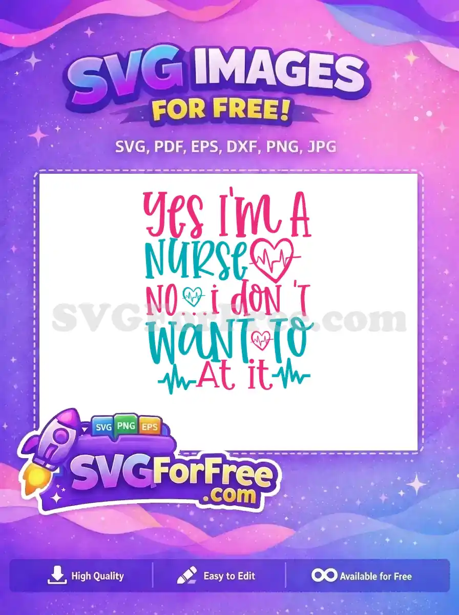 Free Pink Teal Free Heart Quote Doctor Nurse Free SVG