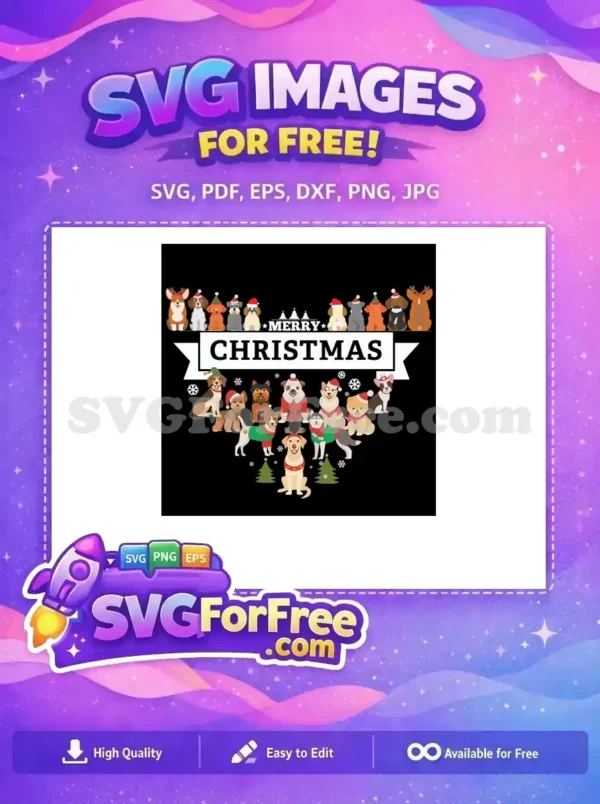 Free Christmas Dog Breeds Free Festive Holiday Costumes Merry Christmas Collection Free SVG Free Christmas Dog Breeds Free Festive Holiday Costumes Merry Christmas Collection Free SVG