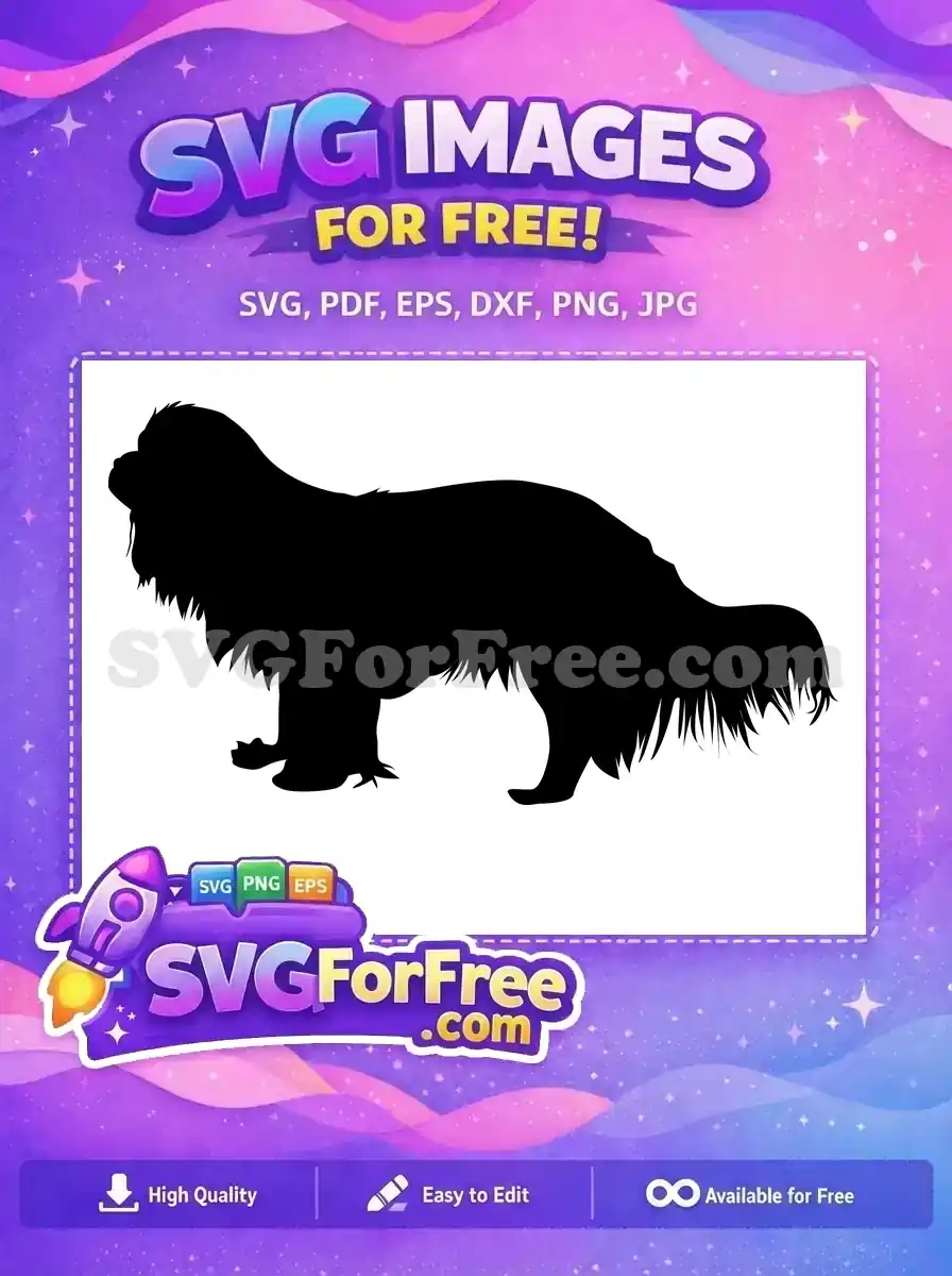 Free Fluffy Cavalier Free Loyal Pet Dog Breed Free SVG