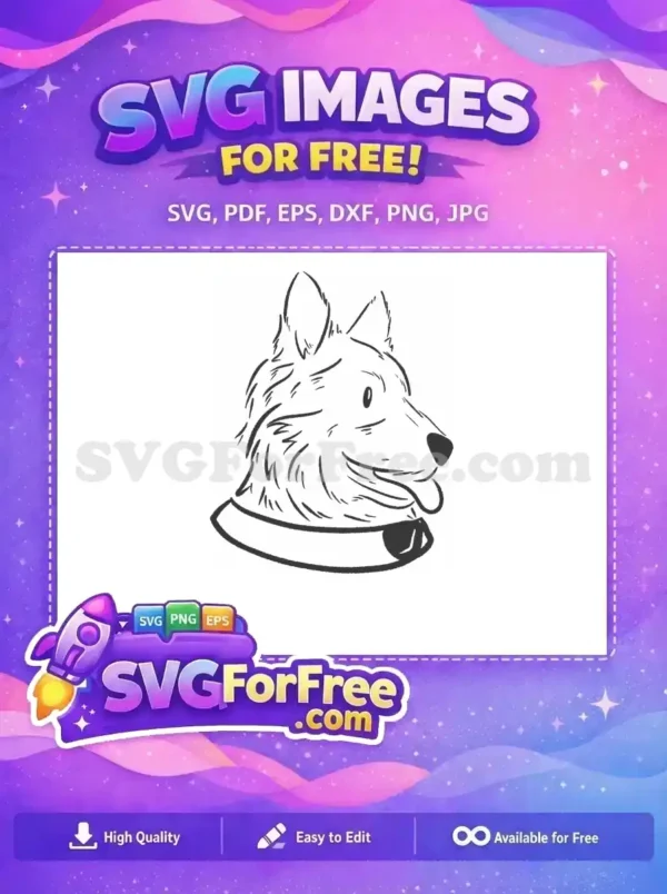Free Happy Dog Face Free Friendly Collar Dog Breed Free SVG Free Happy Dog Face Free Friendly Collar Dog Breed Free SVG