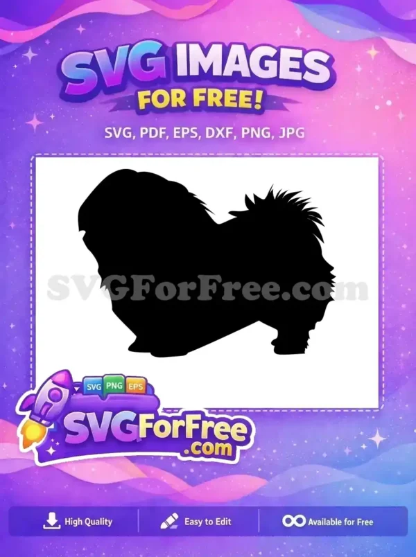 Free Shih Tzu Silhouette Free Dog Breed Pet Free SVG Free Shih Tzu Silhouette Free Dog Breed Pet Free SVG
