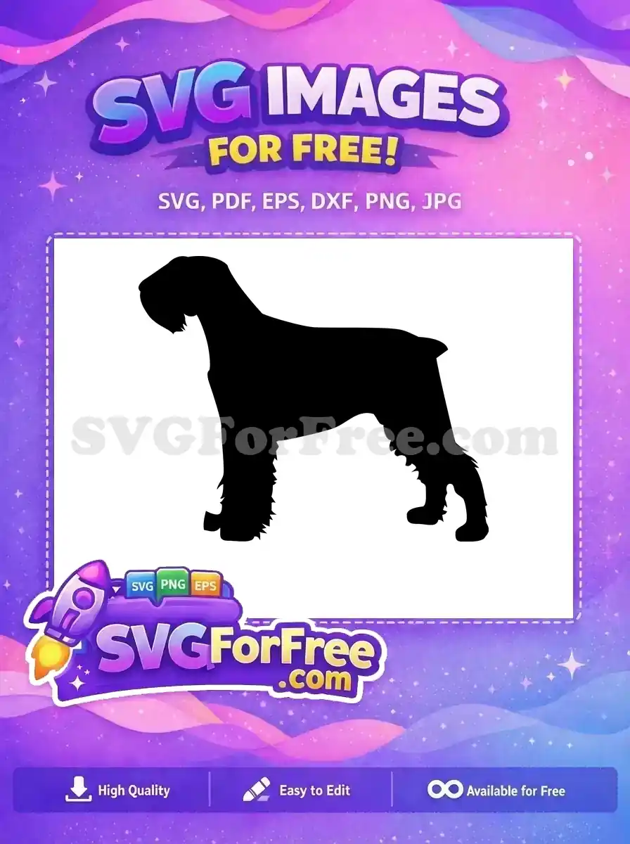 Free Schnauzer Silhouette Free Dog Breed German Free SVG