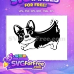 Free Playful Puppy Eyes Free Cute Smile Dog Breed Free SVG - Instant Download