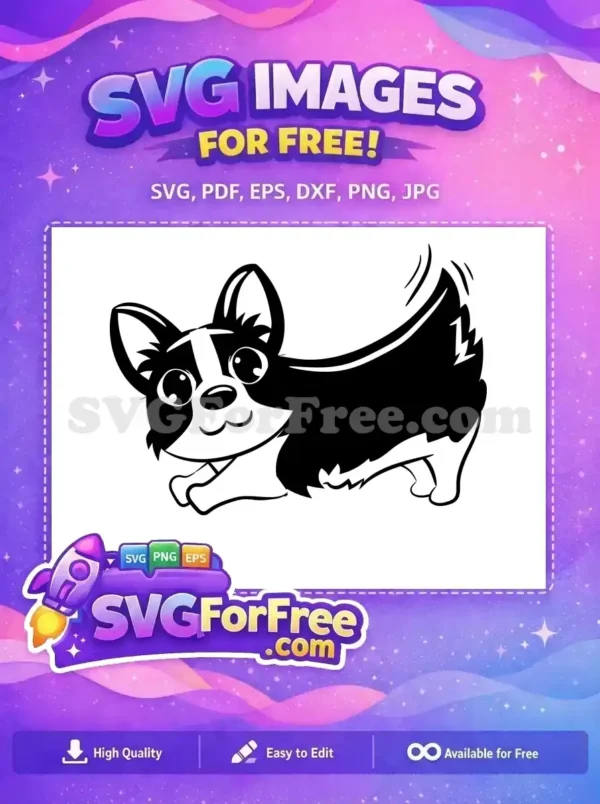 Free Playful Puppy Eyes Free Cute Smile Dog Breed Free SVG