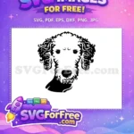Free Puppy Dog Portrait Free Cute Animals Characters Free SVG - Instant Download