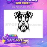 Free Cute Dog Faces Free Puppy Dog Heads Drawing Free SVG 1 - Instant Download