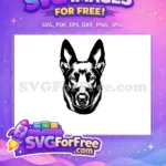 Free Cute Puppy Faces Free Dog Heads Vector Free SVG 1 - Instant Download