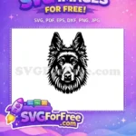 Free Dog Breed Heads Free Puppy Faces Dog Heads Free SVG - Instant Download