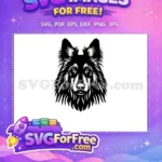 Free Funny Dog Heads Free Vector Dog Faces Movie Free SVG - Instant Download