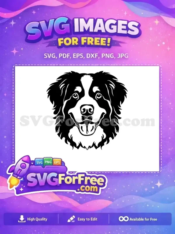 Free Cute Puppy Free Dog Faces Vector Art Free SVG
