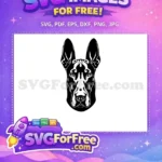 Free Cute Dog Faces Free Puppy Dog Heads Vector Free SVG 2 - Instant Download