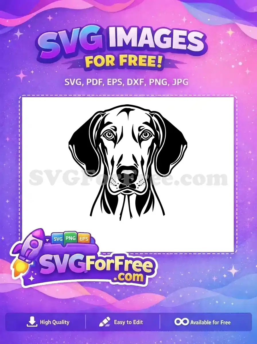 Free Cute Dog Faces Free Animal Head Dog Vector Free SVG