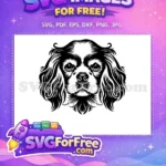 Free Cute Dog Free Puppy Dog Heads Vector Free SVG 6 - Instant Download