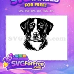 Free Cute Dog Heads Free Detailed Puppy Dog Free SVG - Instant Download