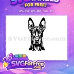 Free Abstract Dog Free Graphic Art Vector Free SVG - Instant Download