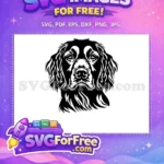 Free Puppy Dog Heads Free Vector Outline Drawing Free SVG - Instant Download
