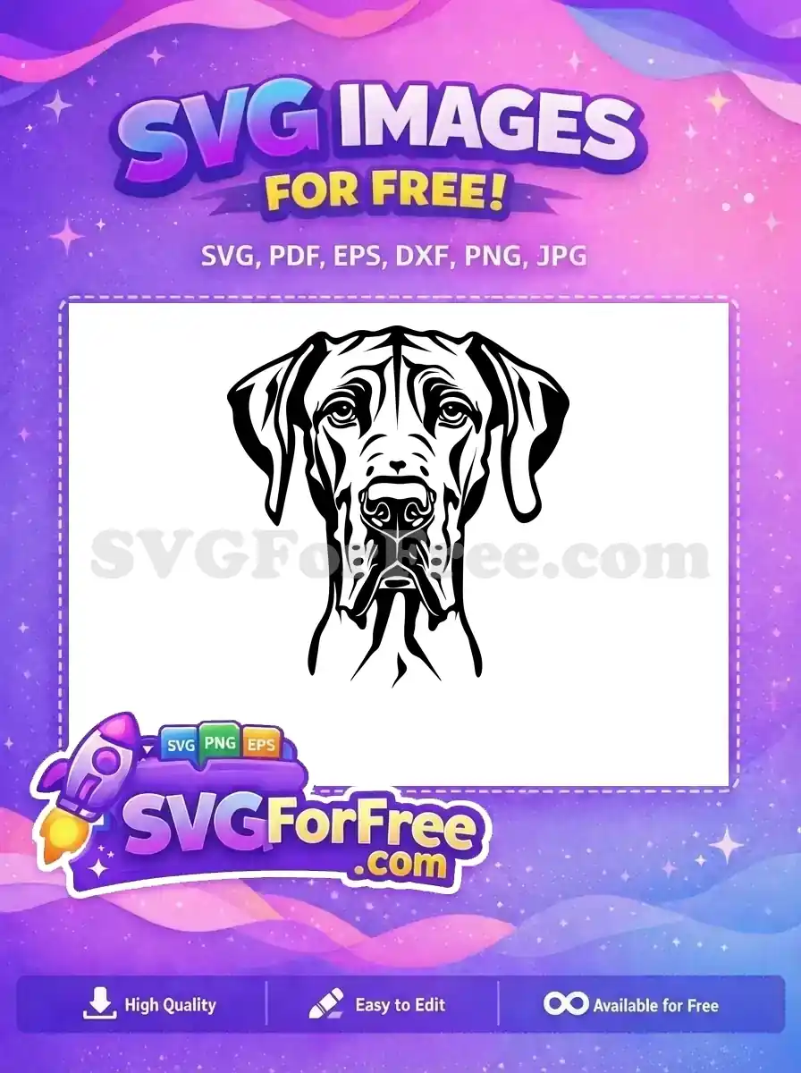 Free Cute Dog Face Free Dog Breed Head Movie Free SVG
