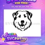 Free Dog Breed Faces Free Puppy Animal Portrait Free SVG 2 - Instant Download