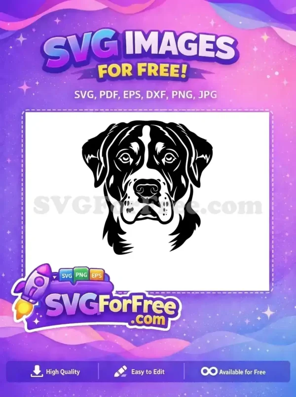 Free Puppy Dog Head Free Cute Animal Portrait Free SVG Free Puppy Dog Head Free Cute Animal Portrait Free SVG