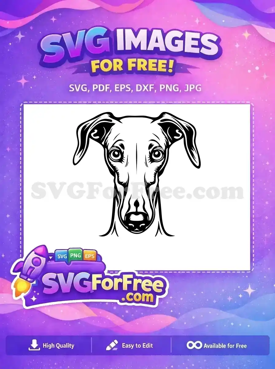 Free Cute Dog Faces Free Puppy Portraits Pets Free SVG