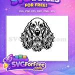 Free Detailed Dog Free Puppy Dog Heads Cartoon Free SVG - Instant Download