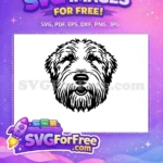 Free Dog Breed Free Puppy Head Dog Heads Free SVG - Instant Download