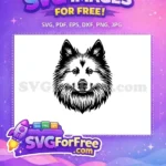 Free Cute Puppy Face Free Dog Heads Pets Free SVG - Instant Download
